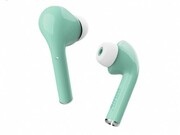 TrustNikaTouchBluetoothWirelessTWSEarphones-Turquoise,Upto6hoursofplaytime,Manageallimportantfunctions(next/previous/pause/play/voiceassistant)withasimpletouch
