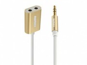 RemaxAUXsplit-cable,RL-20SGold
