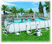 ПрямоугольныйкаркасныйбассейнBestWay549х274х122см(полныйкомплект)