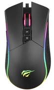 GamingMouseHavitMS1001S,800-4800dpi,7buttons,Programmable,RGB,1.6m,USB,Black/Gray
