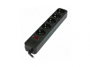 SurgeProtector5Sockets,3.0m,UltraPower,black,UP3-B-10PPB
