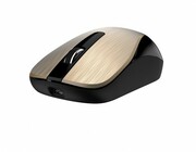 МышьбеспроводнаяGeniusECO-8015,Optical,800-1600dpi,3buttons,Ambidextrous,Rechar.,Gold
