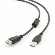 GembirdCCF-USB2-AMAF-6PremiumqualityUSB2.0extensionA-plugA-socketcable1.8mwithferritecore