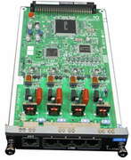 AccessoryPBXPanasonicKX-NCP1180X,4-PortAnalogueTrunkCardПлата4внешниханалоговыхлиний,дляKX-NCP500UA/KX-NCP1000UA