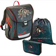 ШкольныйрюкзакBaggymaxFabbyDarkSpiderSet(138632)