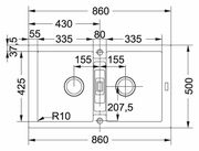мойкаFRANKEMRG620Grafit(114.0066.687)