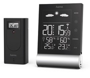 Hama186417"BlackLine"WeatherStation,black