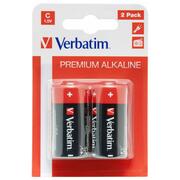 VerbatimAlcalineBatteryC,2pcs