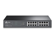 "16-portGigabitSmartPoE+Switch,TP-LINK""TL-SG1016PE""1610/100/1000MbpsRJ45portsEquippedwith8PoE+supportedportstotransferdataandpoweroverasinglecableWithatotalPoEpowerbudgetof110W,upto30WperportWorkswithIEEE802