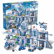 KонструкторBanBaoBigPoliceStationSet-1285blocks(8353)