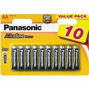 Panasonic"ALKALINEPower"AA,Blister*10,Alkaline,LR6REB/10BW