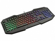 TrustGamingGXT830-RWAvonnKeyboard,RU,12direct-accessmediakeys,Anti-Ghosting,Gamingmode,USB,Black