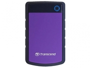 2.5"ExternalHDD3.0TB(USB3.0),TranscendStoreJet25H3P,Purple/Black,MIL-STD-810F,Durableanti-shockRUBBERoutercase,Advancedinternalharddrivesuspensionsystem,OneTouchBackup,QuickReconnectButton,compatiblewithMacOSX