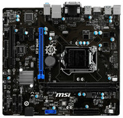 MotherboardMSIH97M-E35S1150,iH97,MilitaryClass4,SATA-III,USB3.0,CPU-Graphics+HDMI,DVI,D-Sub,GLAN,2DDRIII-12800,ALC887-8ch,2*PCI-Ex1,P