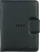 PORTUniversalTabletCase10.1"-Black/Insidesize:276x190x15.6mm-DoubleElasticSystemforbetterCompatibility,AdjustableVideoPosition,MagneticFlap,Fabric:PULeather/FlossLining