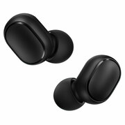 XiaomiRedmiAirDotsTrueWirelessIn-EarEarphones(Basic)Black,Battery40mAhupto4hours,Bluetooth5.0,ChargingCase300mAh,upto11hours,TWSEJO4LS,XIA-AIRDOTS-BLK
