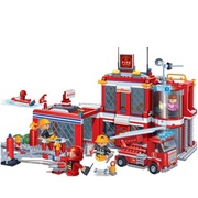 KонструкторBanBaoFireStation-702blocks(8311)