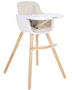 FeedingchairKikaBooWoodyBeige