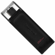 32GBUSBType-CFlashDriveKingstonDataTravaler70,Black,ClassicCap(DT70/32GB)