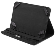 PORTUniversalTabletCase7"-DETROITIVUNIVERSAL7"-Black/Insidesize:203x137x13.2mm-DoubleElasticSystemforbetterCompatibility,AdjustableVideoPosition,MagneticFlap,Fabric:PULeather/FlossLining