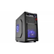 "CasemATXDeepcoolSMARTER,w/oPSUMotherboards:MICROATX/MINI-ITXMaterials:SPCC+PLASTIC(ABS)(Panelthickness:0.5mm)Dimension(LxWxH):420*201*365mmNetWeight:3.4kg5.25""DriveBays:1(External)3.5""DriveBays:3(1external,2