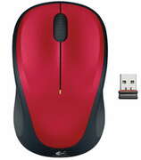 LogitechWirelessMouseM235Red,OpticalMouse,Nanoreceiver,Red/Black,Retail
