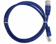PatchCord1m,Blue,PP12-1M/B,Cat.5E,moldedstrainrelief50u"plugs