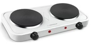 ElectricHotPlateEsperanzaCOTOPAXIEKH010W(EKH004W)White,2000W(1x1000W,1x1000W),5temperaturedegreesthermostaticprotectionagainstoverheatingTheindicatorlight(on/off)Heat-resistantsurfacematerials2heatingplates