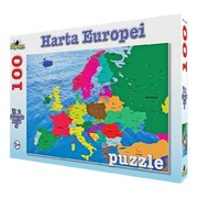NORIELPUZZLE100PIESE-HARTAEUROPEI2017NORIEL