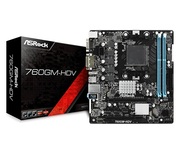 МатеринскаяплатаASRock760GM-HDV,mATX,SocketAM3+,AMD760G