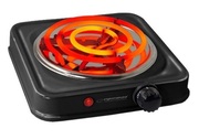 ElectricHotPlateEsperanzaETNAEKH012K(EKH001K),1000WBlack,5temperaturedegreesthermostaticprotectionagainstoverheatingTheindicatorlight(on/off)Heat-resistantsurfacematerials