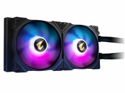 AIOLiquidCoolingAORUSWATERFORCEX280(8.06~44.4dB,89.18CFM,2300RPM,2x140mmARGBfan)