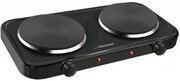 ElectricHotPlateEsperanzaCOTOPAXIEKH010K(EKH004K)Black,2000W(1x1000W,1x1000W),5temperaturedegreesthermostaticprotectionagainstoverheatingTheindicatorlight(on/off)Heat-resistantsurfacematerials2heatingplates