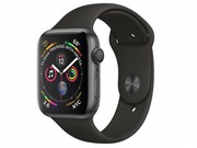 AppleWatchSeries444mmSmartwatch(GPSOnly,SpaceGrey,BlackSportBand)