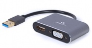 AdapterUSBType-CtoHDMI+VGAdisplayadapter,spacegrey