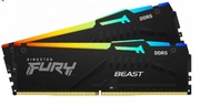 16GBDDR5-6000MHzKingstonFURYBeastRGB(Kitof2x8GB)(KF560C40BBAK2-16),CL40-40-40,1.35V,Blk