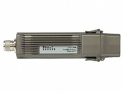 Metal2withN-maleconnector,SuperHighGainSingleChain2.4GHz802.11bgnwireless,400MHzCPU,64MBRAM,1xLAN,PSU,POE,metalcase,mountingloops,RouterOSL4,2.4Ghz6dBiOmniantenna.