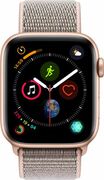 AppleWatchSeries444mmSmartwatch(GPSOnly,GoldAluminum,PinkSandSportLoop)