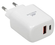 WallChargerRivacasePS4192W00,20WPD/QC3.0,White