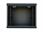19"9UWallMountedcabinet,SN-RNK19"9U-06-045-ДС-2БГ,600?450х503,GlassDoor,Black