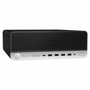 HPProDesk600G5SFF(lntel®Core®i5-8500,8GB(2x4GB)DDR4RAM,256GBM.22280PCIeNVMe,Intel®HD630Graphics,DVD-RW,USB3.1Type-C,DP,HPBusinessSlimWiredMS&KB,Win10Pro,Black)