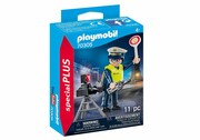 PlaymobilPM70305PoliceOfficerwithSpeedTrap
