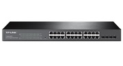 TP-LINKT1600G-28TS24-portPure-GigabitSmartSwitch,24Gigabitportsincluding4comboSFPslots,Truephysicalstacking,STP/RSTP/MSTP,IGMPV1/V2/V3Snooping,802.1PQos,RateLimiting,PortTrunking,PortMirroring,SNMP,RMON