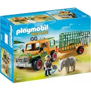 Ranger'sTruckwithElephantPLAYMOBIL