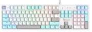 GamingKeyboardBloodyS510R,Mechanical,BLMSSwitchRed,Double-ShotKeycaps,White,USB