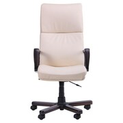 FotoliuBirouTexasExtraPieleNaturalaVanili