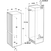 ВстраиваемыйхолодильникGorenjeNRKI4181A1