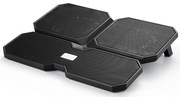 "NotebookcoolingpadDeepcoolMultiCoreX6,15.6"",2x100mmfan+2x140mmfanOverallDimension:380X295X24mmFanDimension:Ф140X15mm/Ф100X15mmNetWeight:900gWarranty:1YearRatedVoltage:5VDCOperatingVoltage:4.5~5VDC