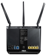 ASUSRT-AC68U,Dual-bandWireless-AC1900GigabitRouter,dual-band2.4GHz/5GHzforuptosuper-fast1.9Gbps,256MB,WAN:1xRJ45LAN:4xRJ4510/100/1000,3G/4G,Firewall,1xUSB2.0,1xUSB3.0