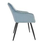 ScaunDC-1936~IrisLightBlue~+Black